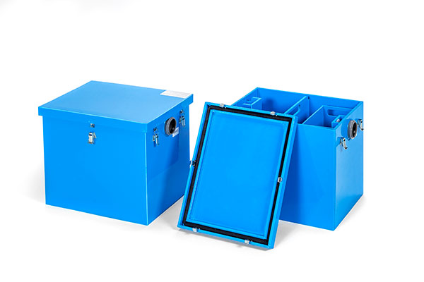 vidange bac a graisse bleu